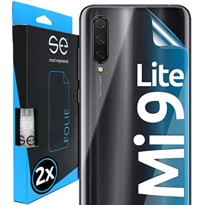 Abbildung von smart engineered [2 Stück] Entspiegelte 3D Schutzfolien kompatibel mit Xiaomi Mi 9 Lite, hüllenfreundliche matte Displayschutz Folie, Schutz vor Schmutz und Kratzern, kein Schutzglas