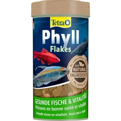Abbildung von Tetra Phyll Fischfutter Flocken 250 ml...