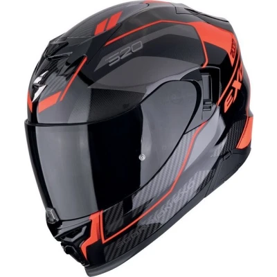 Abbildung von Scorpion EXO Motorradhelm 520 Air Lena Helm (waschbar), integriertes Sonnenvisier,vorbereitet für Kommunikationssystem,No