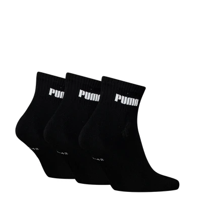 Abbildung von Puma 3P Unisex New Generation Cushioned Quarter Sock Schwarz Gr 39/42