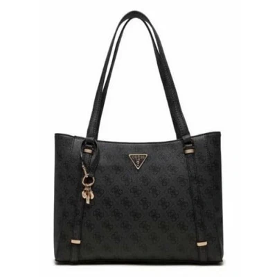 Abbildung von Guess ECO Erica Elite TOTE Handtasche coal, Damen, Größe: One Size, Coal