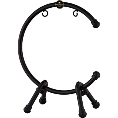 Abbildung von Sonic Energy Tisch Gong Ständer Zubehör für Gongs und Tam Tams bis 38 cm Pulverbeschichteter Stahl, schwarz (TMTGS M)