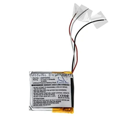 Abbildung von vhbw Akku kompatibel mit JBL Live 650BT NC Wireless Headset Kopfhörer (610mAh, 3,7V, Li Polymer)