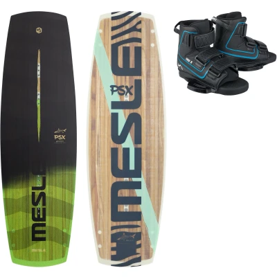 Abbildung von Wakeboard Set PSX 135 cm mit Fuse Bindung Seilbahn Flexboard Kinder