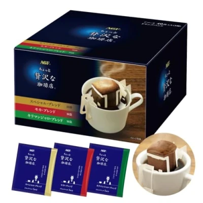 Abbildung von AGF Little Luxury Coffee Shop Regular Drip Pack Assorted 40 Bags [Drip Coffee] [Assorted] [Large]