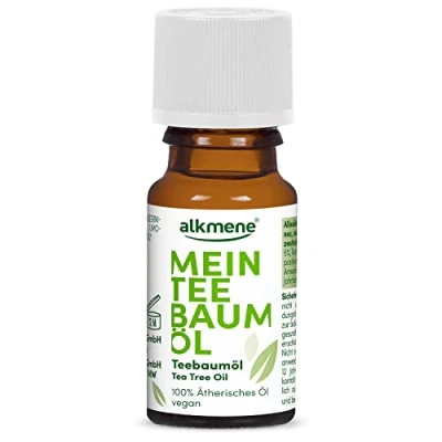 Abbildung von alkmene Körperöl 100% reines Teebaumöl 10 ml vegan &amp; klimaneutral für Haut Haar, 1 tlg.