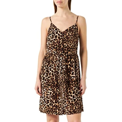 Abbildung von Pieces Pctala SLIP NOOS BC Freizeitkleid, Damen, Größe: Medium, Indian tan