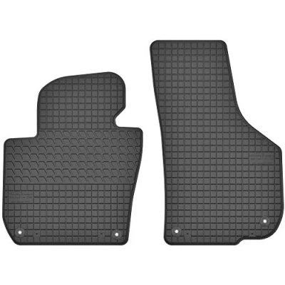 Abbildung von Fußmatten vorne 2er Set für Skoda Superb 2 2008 2015 3T Gummi Gumimatten