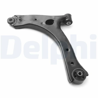Abbildung von DELPHI TC4553 Querlenker ohne Trag /Führungsgelenk links, Vorderachse Längslenker Stahlblech FORD: Transit Custom V362 Kastenwagen