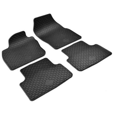 Abbildung von Walser DirtGuard Gummi Fussmatten Auto kompatibel mit VW T Cross (C11, D31) 12/2018 Heute, 100% passgenaue Fußmatten, robuste Universal Fußmatte Auto, Gummimatten