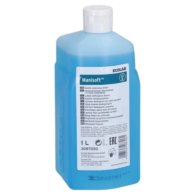 Abbildung von Manisoft Waschlotion Spenderflasche 1 l