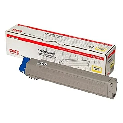 Abbildung von Oki 42918913 gelb toner 15.000 seiten original