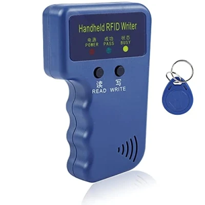 Abbildung von 125 kHz RFID Kopierer, EM4100 Tragbarer ID Kopierer Reader/Writer DuplicatorSchlüsselanhänger