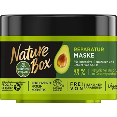 Abbildung von Nature Box Reparatur Maske Avocado Öl Kur, 200 ml
