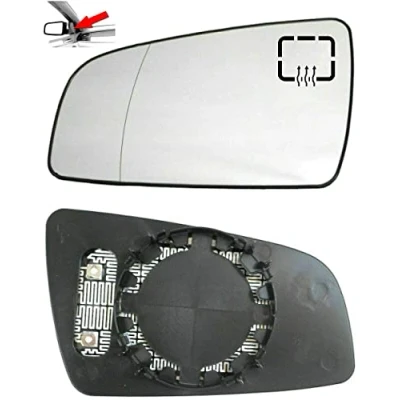 Abbildung von Spiegelglas Spiegel Glas Links Beheizbar Fahrerseite Seitenspiegel Aussenspiegel Kompatibel Mit Opel Zafira B 2005 2008