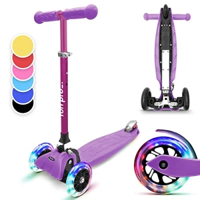 Abbildung von fun pro Cityroller ONE DeLuxe Kinderroller, Kick Scooter Roller Kinder Stunt Tretroller klappbar