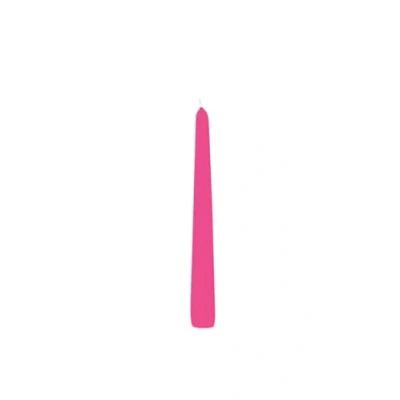 Abbildung von Wiedemann Kerzen Spitzkerzen Pink 250 x Ø 25 mm, 8 Stück