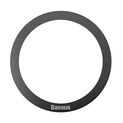 Abbildung von Baseus Tool Halo Series 55 mm Magnetic Ring for Mobilephones, (2pcs/pkg), Thickness: 0.4mm Black (PCCH000001)