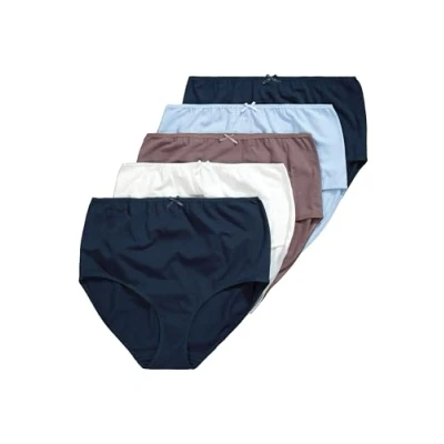 Abbildung von Ulla Popken Slip Maxislips 5er Pack 4 verschiedene Farben