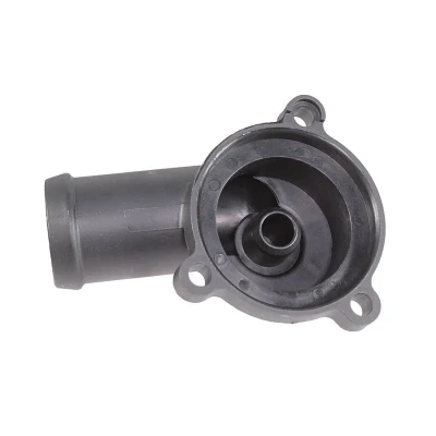 Abbildung von METZGER 4010432 Flansch Thermostat ohne Dichtung VOLKSWAGEN: Golf 5 Schrägheck, Passat B6 Variant, Touran I, AUDI: A3 Sportback
