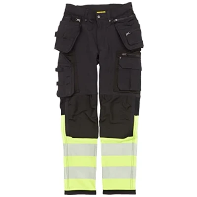 Abbildung von Blaklader 199316429933C154 Hi Vis 4 Wege Stretch Hose, Schwarz/Gelb, Größe C154