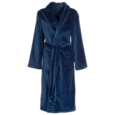 Abbildung von Vossen Feeling Unisex Bademantel, Größe: XL, Dark blue