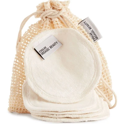 Abbildung von Evolve Organic Beauty Pads Bamboo x Reusable Make Up Remover 5 stück