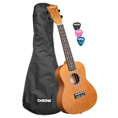Abbildung von Concert Ukulele Linden Brown (incl. Bag, 3 Picks)