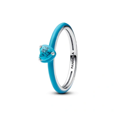 Abbildung von Pandora Damen Ring Silber/Türkis 193828C01 54