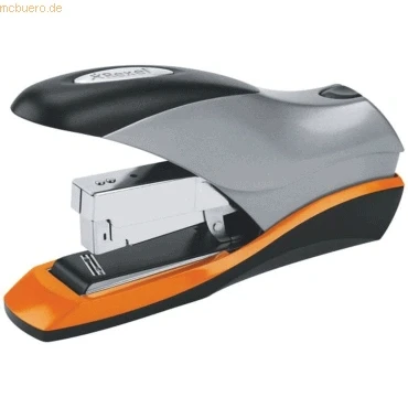 Abbildung von Rexel Heftgerät Optima 70 Blatt orange/silber/schwarz