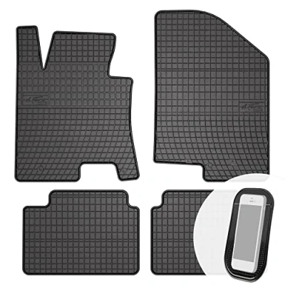 Abbildung von Gummimatten Auto Fußmatten Gummi Automatten Passgenau 4 teilig Set passend für Kia Cee&#039;d II ab 2012