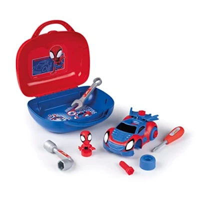 Abbildung von Smoby Spielzeug Auto Spielwelt Werkstatt Spidey Werkzeugkoffer Set 7600360905