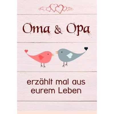 Abbildung von Oma &amp; Opa, erzählt mal aus eurem Leben: 140 Fragen im Buch zum Ausfüllen für Großeltern &quot;Opa, erzähl mal!&quot;