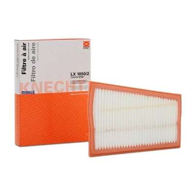Abbildung von MAHLE ORIGINAL LX 1850/2 Luftfilter 33,8, 34 192, 195 272,0, 273,0 Filtereinsatz MERCEDES BENZ: S Klasse Limousine, E Limousine