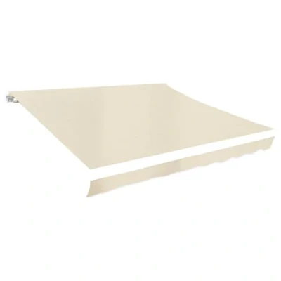 Abbildung von vidaXL Markisenstoff Sonnenschutz Markisentuch Cremefarben 6x3 m (ohne Rahmen)