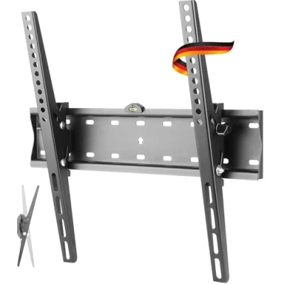 Abbildung von Schwaiger LWHT5540 513 TV Wandhalterung, (bis 75 Zoll, neigbar, bis 40kg, 400x400mm, schwarz)