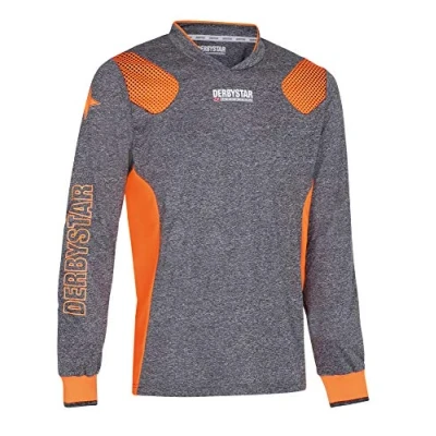 Abbildung von Derbystar Defense Pro Torwarttrikot Unisex, grau orange, L