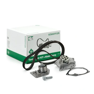 Abbildung von INA 530 0196 30 Wasserpumpe + Zahnriemensatz mit RENAULT: TRAFIC 2 Kasten, LAGUNA Grandtour, ESPACE 4, OPEL: Vivaro A Kastenwagen