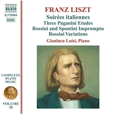 Abbildung von Soirees Italiennes/Etudes/Impromptu