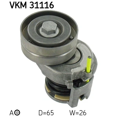 Abbildung von SKF VKMA 31137 Keilrippenriemensatz VOLKSWAGEN: GOLF 5 Schrägheck, Plus / Crossgolf, 6, SEAT: Ibiza 4 Sportcoupe