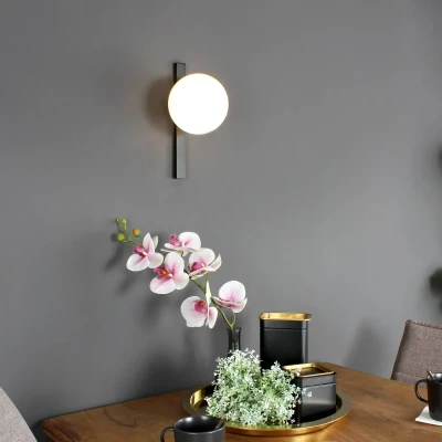 Abbildung von LUCE Design Wandleuchte Nero, ohne Leuchtmittel