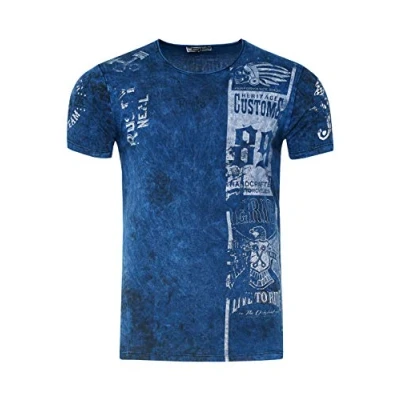 Abbildung von Rusty Neal Tshirt print, Herren, Größe: Large, Marine