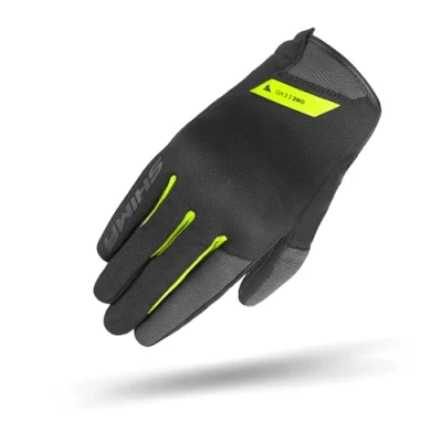 Abbildung von SHIMA ONE EVO Motorrad Handschuhe Herren Kurze Sommer Motorradhandschuhe Schutz Schutzkleidung Stadt Motorcycle Belüftet Verstärkt Leicht Motorbike Sommerhandschuh (Männer, Rot, 3XL)