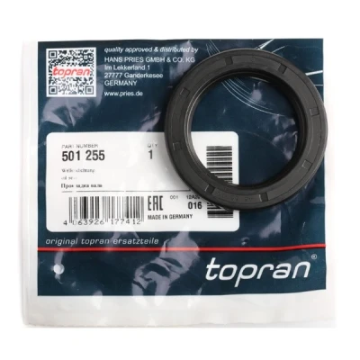 Abbildung von TOPRAN 501 255 Wellendichtring, Differential Hinterachse BMW: 3 Limousine, Touring, X3