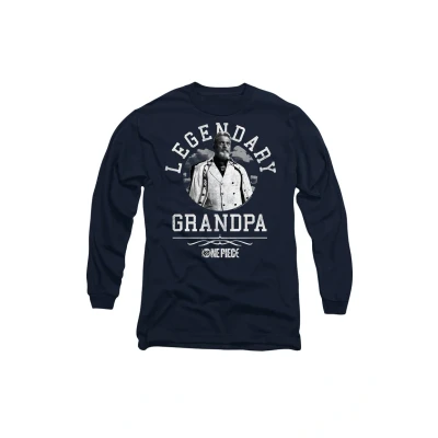 Abbildung von Netflix ONE Piece Legendary Grandpa Langarmshirt, Herren, Größe: XL, Blue