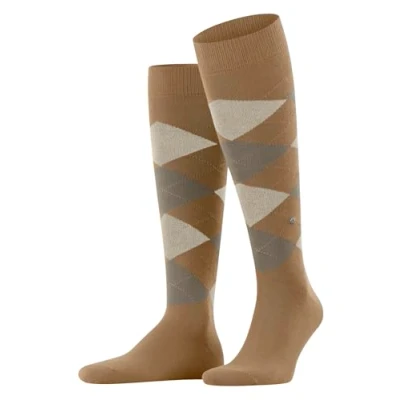 Abbildung von Burlington KING Kniestrümpfe, Herren, Größe: 40 46, Beige mel