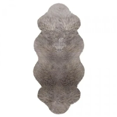 Abbildung von HEITMANN australische Premium Lammfelle, 1,5 fache Felle Kopf/Kopf, ca. 140 x 68 cm Taupe