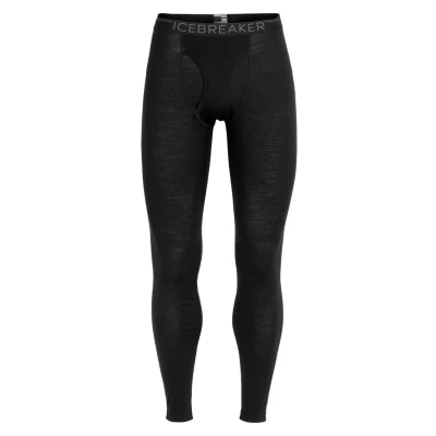 Abbildung von Icebreaker 100% Merino 260 TECH Thermo Leggings WFLY Black Tights Black, Herren, Größe: XL,