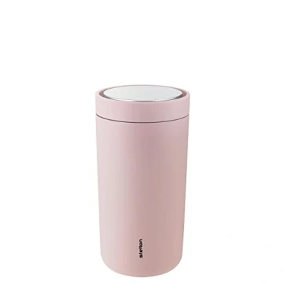 Abbildung von Stelton To Go Click, Pink, Edelstahl, Kaffee, Saft, Tee, 2 h