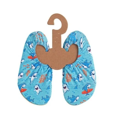 Abbildung von Slipstop Kinder Strandschuhe Anti Rutsch Sport Schuhe Schwimmschuhe Freddy für Jungen, Größe 18 20